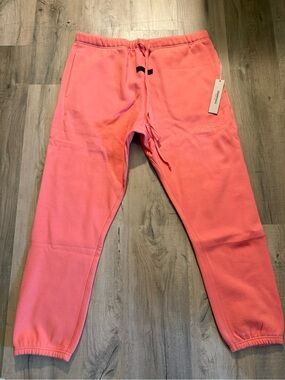 Essentials Coral Pink Sweatpants Joggers